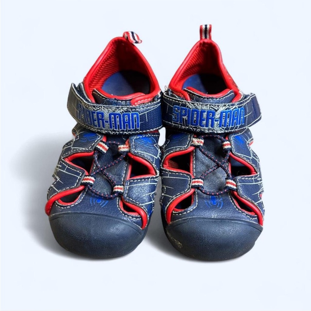 Marvel Spider-Man Bumper Toe Sport Sandals - Size 11